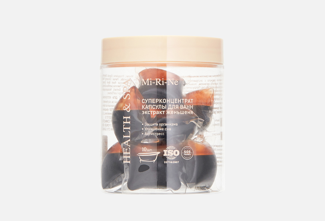 

Капсулы для ванн MI-RI-NE, Ginseng extract 93 г