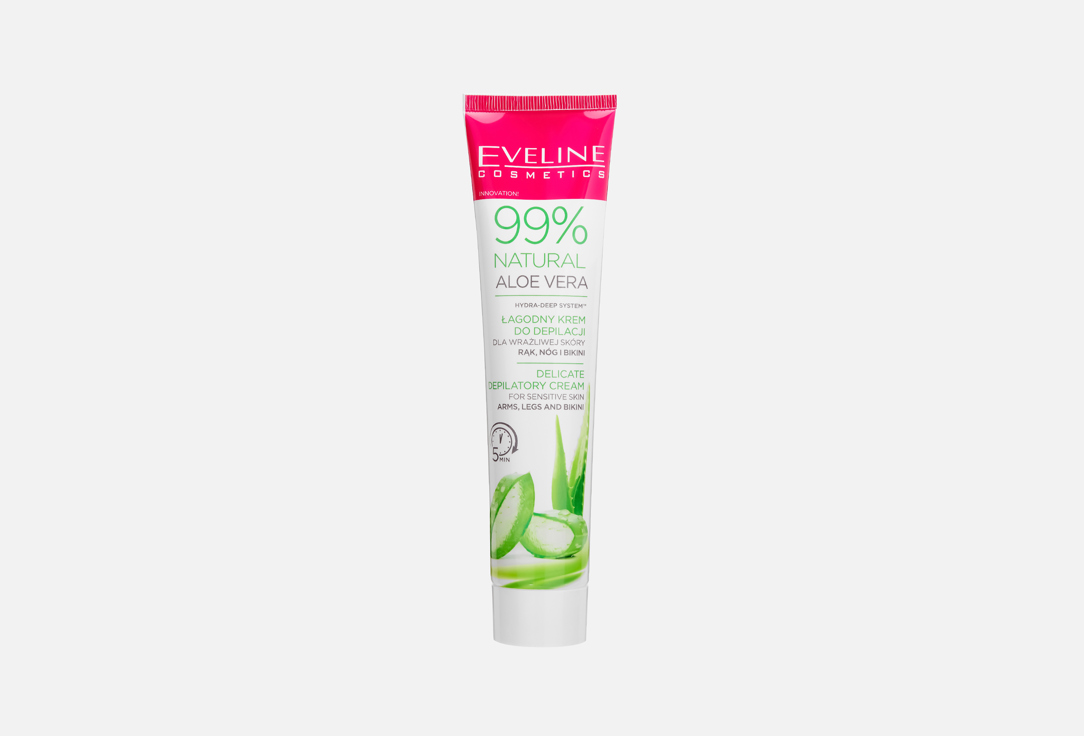 

крем для депиляции EVELINE, 99% Natural Aloe vera 125 мл