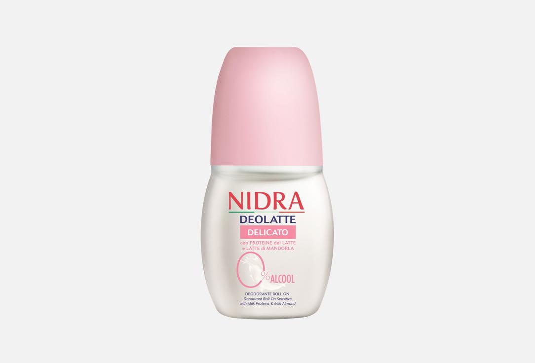 Дезодорант роликовый для тела NIDRA SENSITIVE, Milk proteins and almond milk 50 мл