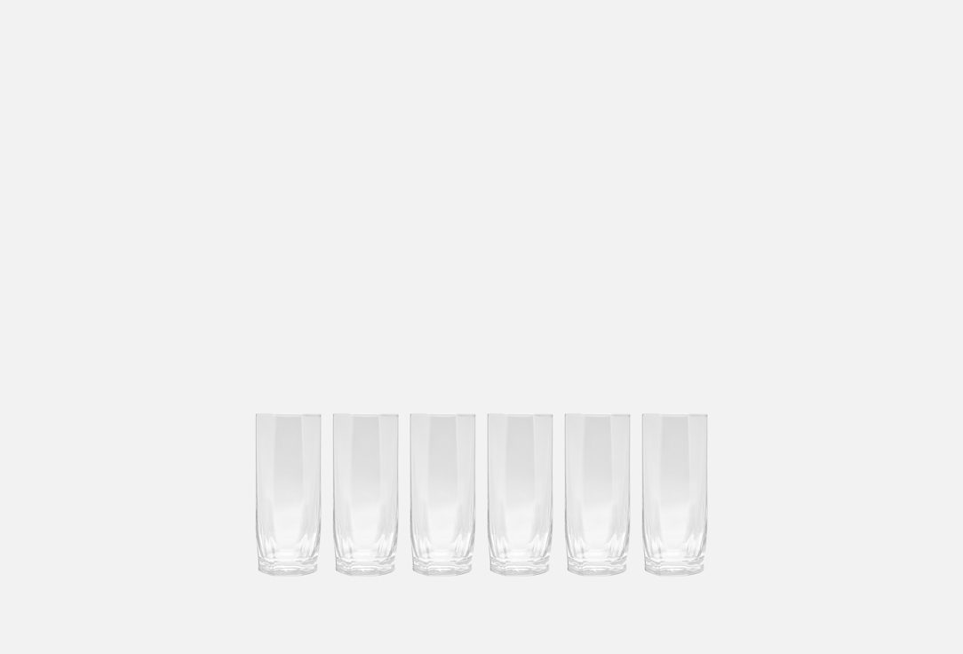 

Набор стаканов PASABAHCE, Прозрачный, ХИСАР, коктейль 6 шт