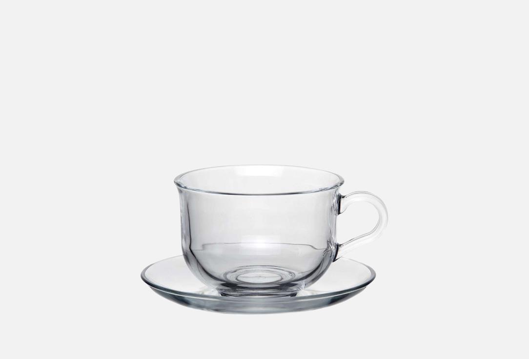 Изображение товара Набор чайный чашка с блюдцем Pasabahce Ташкент