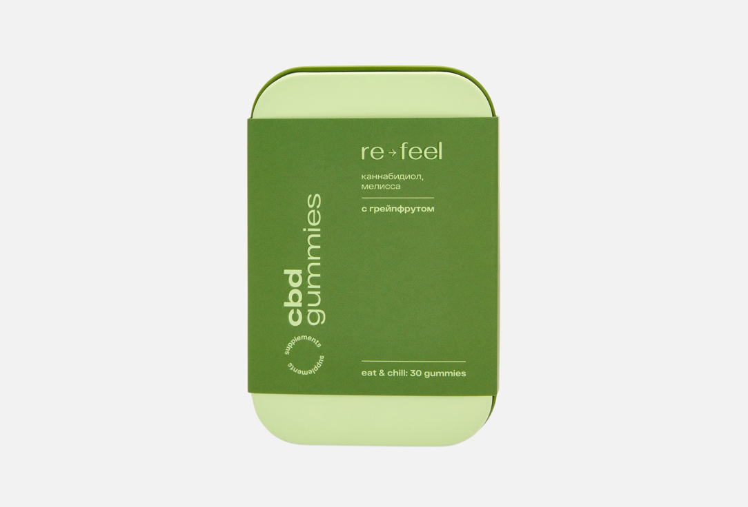 Изображение товара БАД для поддержки нервной системы Re-feel комплекс CBD в пастилках