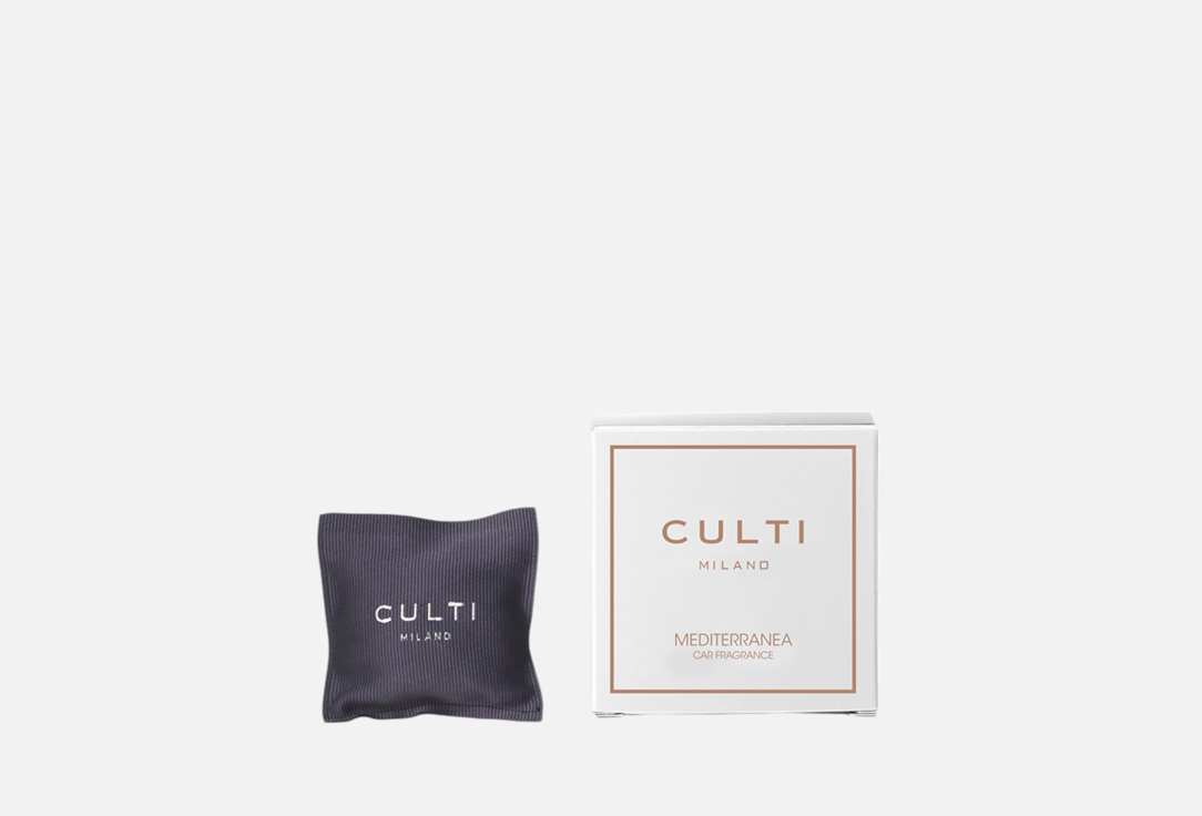 

Саше для автомобиля CULTI MILANO, Mediterranea, 7x7 см 30 г