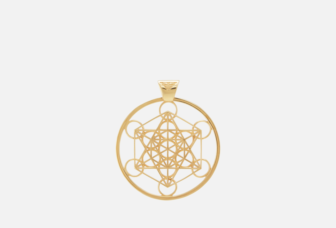 

Кулон Серебряный TOTEMICA, Куб Метатрона 1 шт