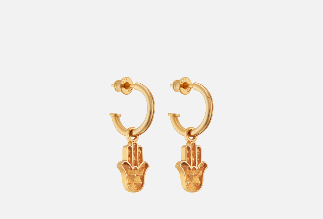 Изображение товара Серьги Серебряные TOTEMICA Хамса