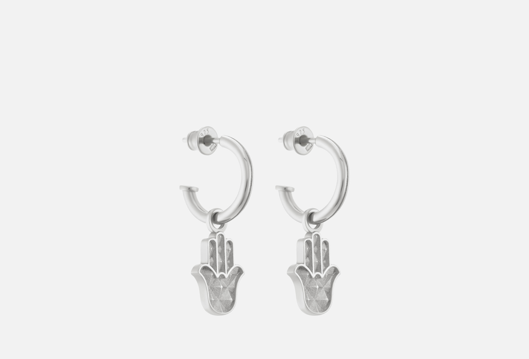 Изображение товара Серьги Серебряные TOTEMICA Хамса