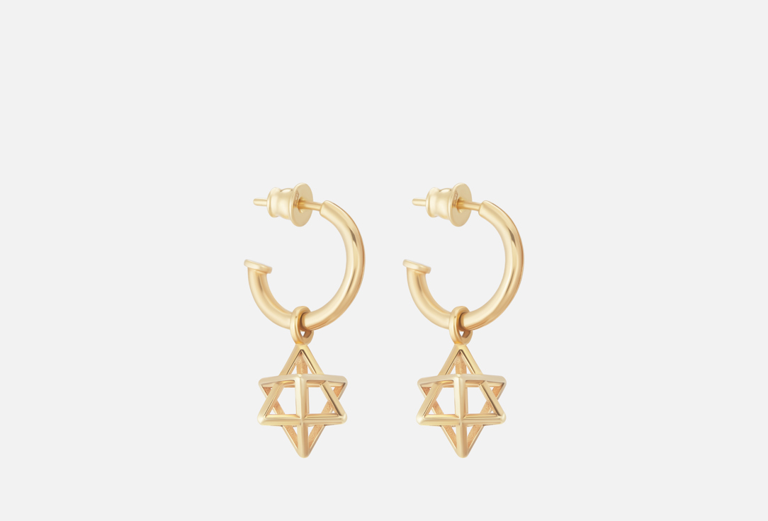 Изображение товара Серьги Серебряные TOTEMICA Меркаба