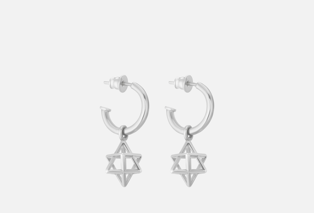 Изображение товара Серьги Серебряные TOTEMICA Меркаба