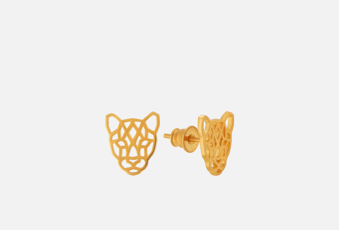 Изображение товара Серьги Серебряные TOTEMICA Пантера Geometry