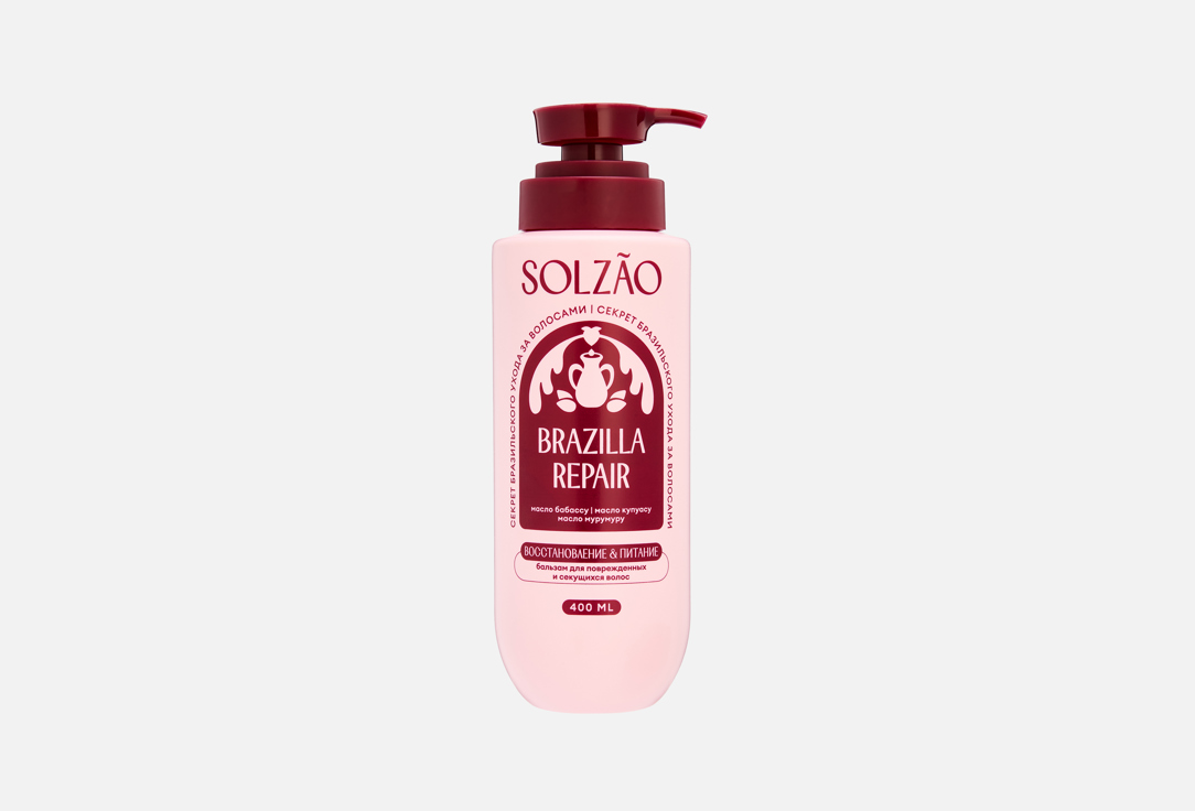 Изображение товара Бальзам для волос Solzao RECOVERY AND NUTRITION