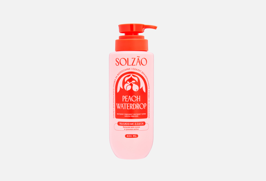 Изображение товара Бальзам для волос Solzao MOISTURING AND SHINE увлажнение и блеск 400 мл
