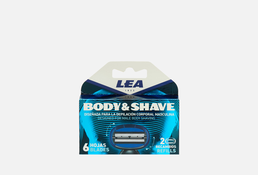 

Сменные картриджи для бритвы LEA, BODY&SHAVE 1 шт