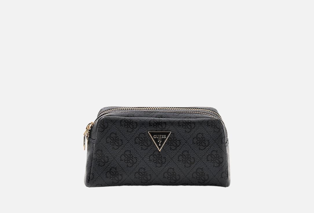 

Косметичка из эко-кожи GUESS, Серый, ZAMIRA DOUBLE ZIP