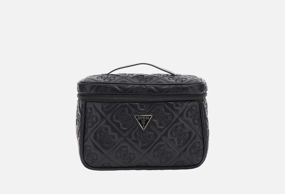 

Косметичка из эко-кожи GUESS, Черный, ADELASIA TOILETRY TRAIN CASE