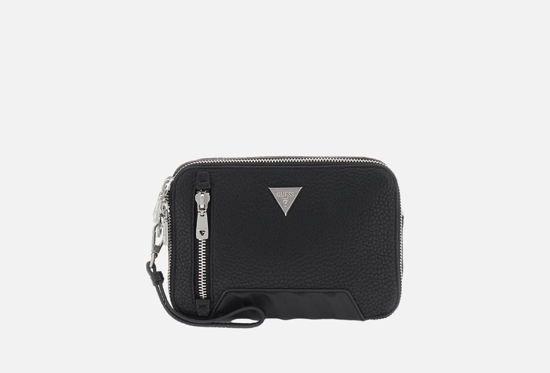 Изображение товара Мужская сумка из экокожи GUESS TORINO CAMERA BAG DOUBLE ZIP для стильных мужчин