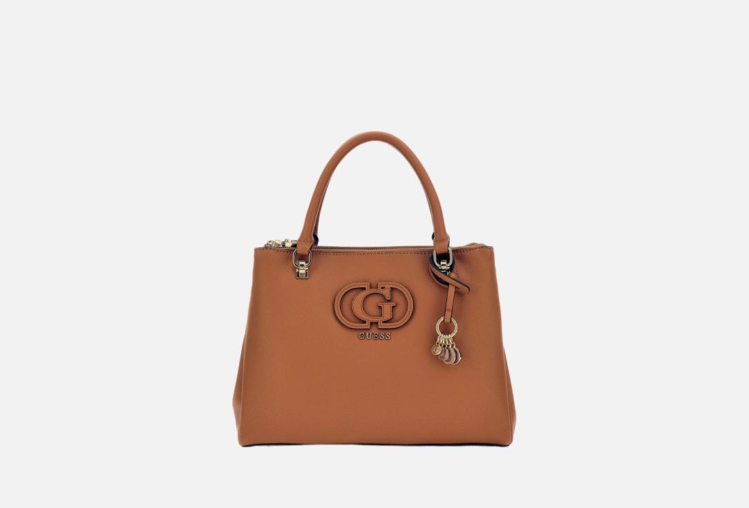 

Сумка из эко-кожи GUESS, Коричневый, CALEBRA HOBO STATUS SATCHEL