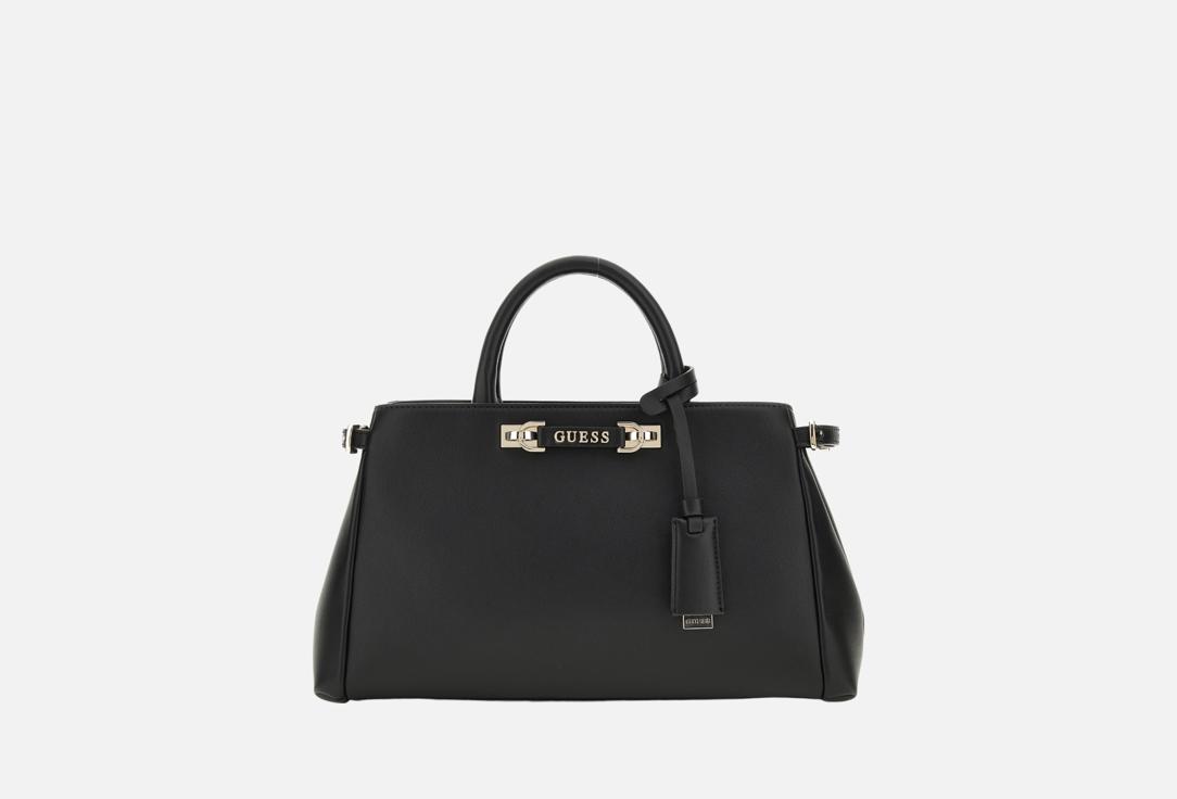 

Сумка из эко-кожи GUESS, Черный, LEFIA LUXURY SATCHEL