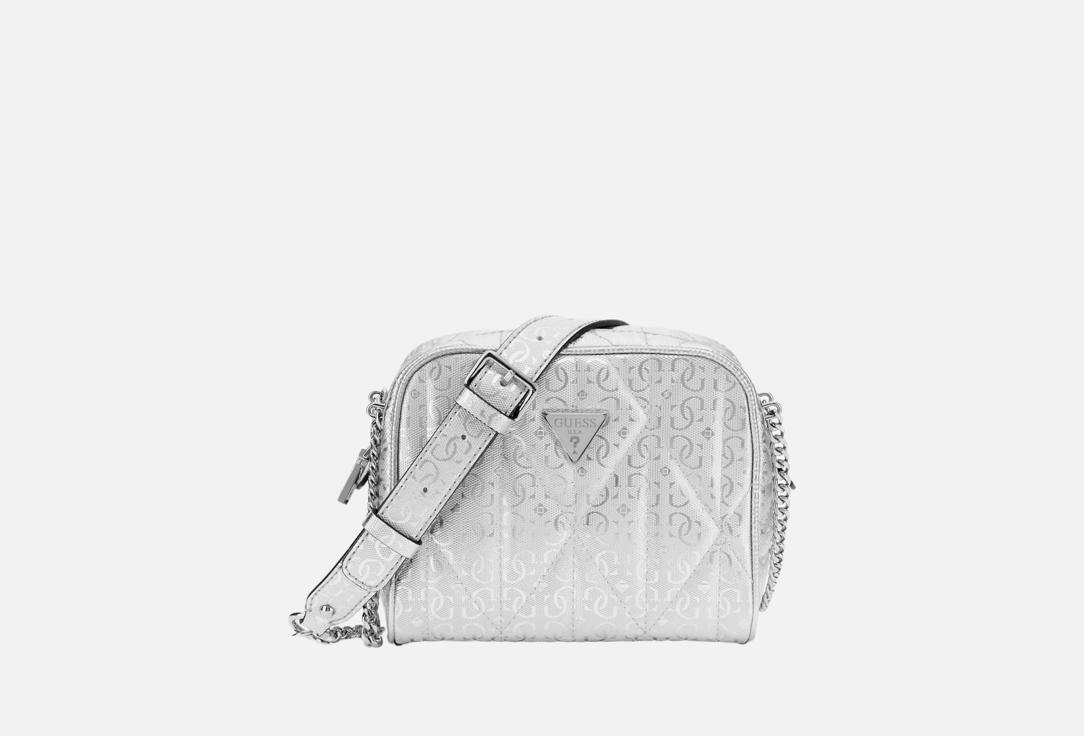 

Сумка из эко-кожи GUESS, Серебряный, ALDINA CAMERA CROSSBODY