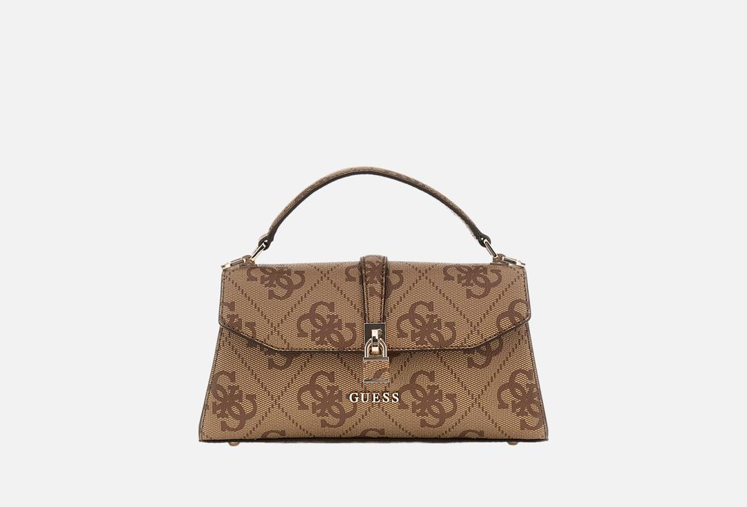 Изображение товара Сумка GUESS QUEENSLAND TOP HANDLE FLAP из эко-кожи для женщин