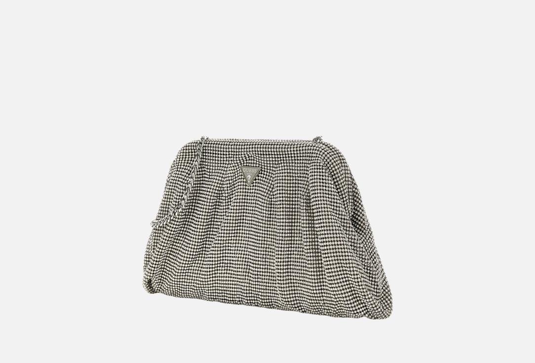 Изображение товара Стильный женский клатч GUESS ZALINA с стразами и металлической отделкой