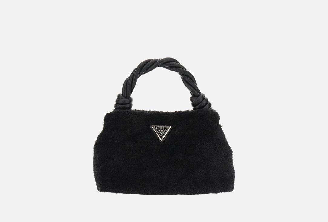 Изображение товара Женская сумка GUESS SHAIDA TOP HANDLE CROSSBODY классическая черная искусственная кожа