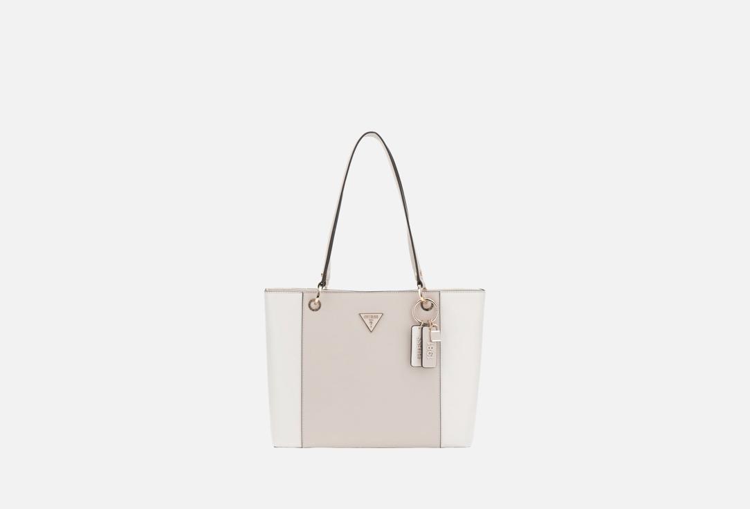 

Сумка из эко-кожи GUESS, Белый, NOELLE II TOTE