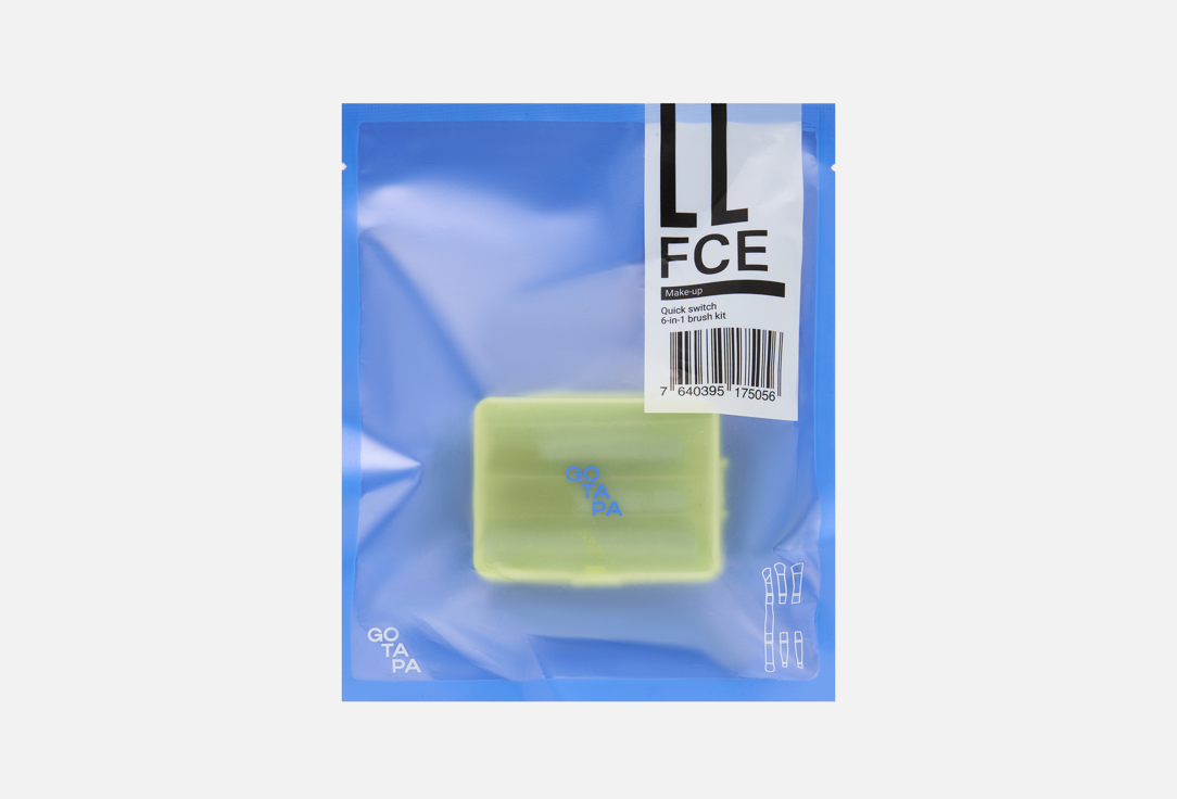 Изображение товара Мультифункциональная кисть-конструктор для макияжа Go Tapa Quick switch 6 in 1