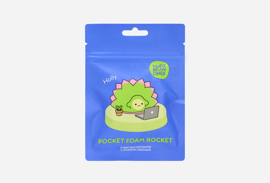 Lollypop flavor dry bath foam 65 г