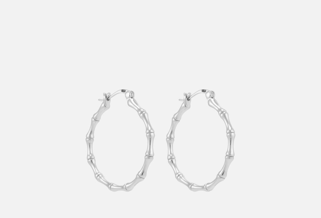 Изображение товара Серьги Серебряные LunaLu Bamboo
