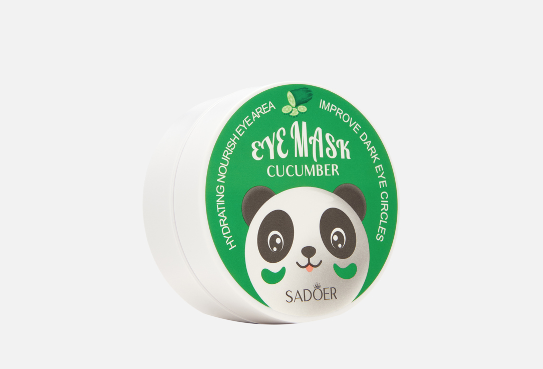 

увлажняющие Гидрогелевые патчи для кожи вокруг глаз SADOER, Cucumber extract 60 шт