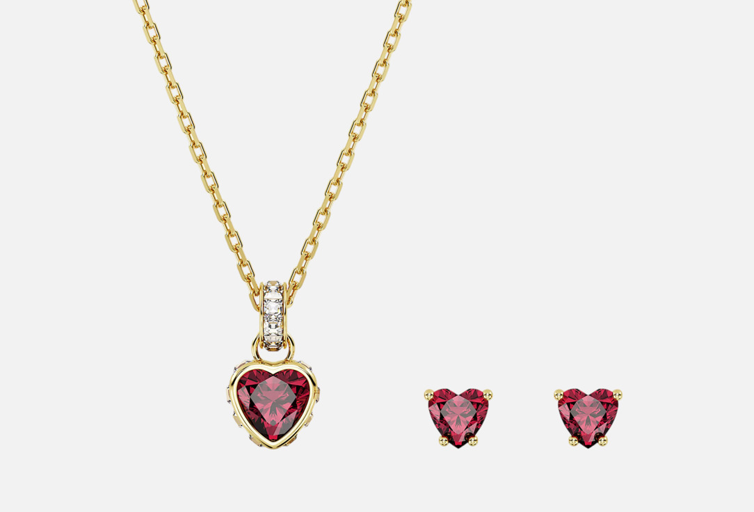 Изображение товара Комплект украшений: колье + серьги Swarovski Chroma