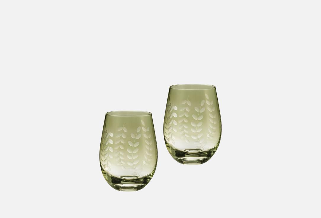 

НАБОР СТАКАНОВ LEFARD, Зеленый, FLORA 2 шт