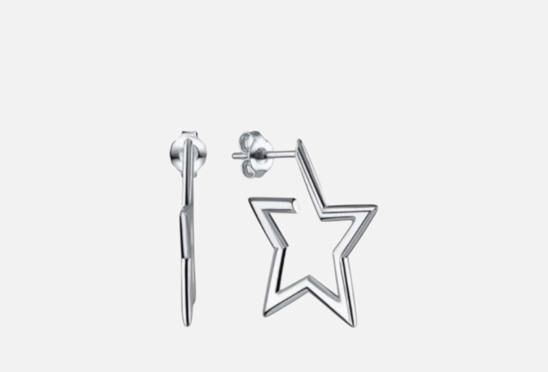 Изображение товара Серьги пусеты серебряные Cheeky Me Super Stars
