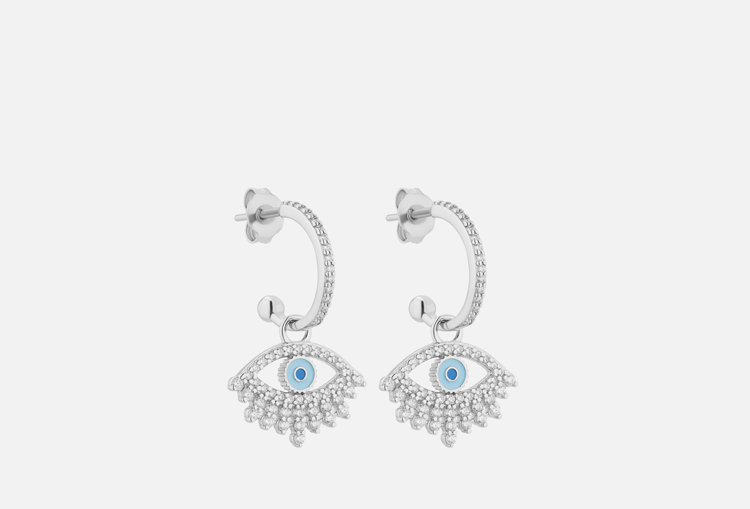 Изображение товара Серьги серебряные Cheeky Me Голубые глаза