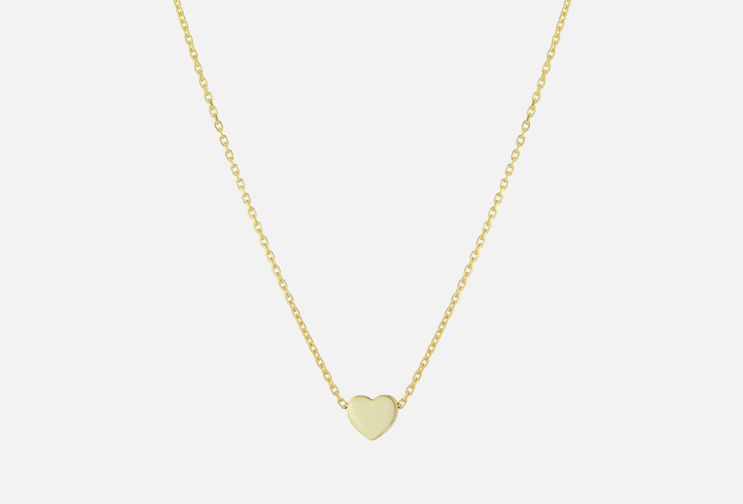 

Колье серебряное LOVEMIRRO, Girl in love Golden 1 шт