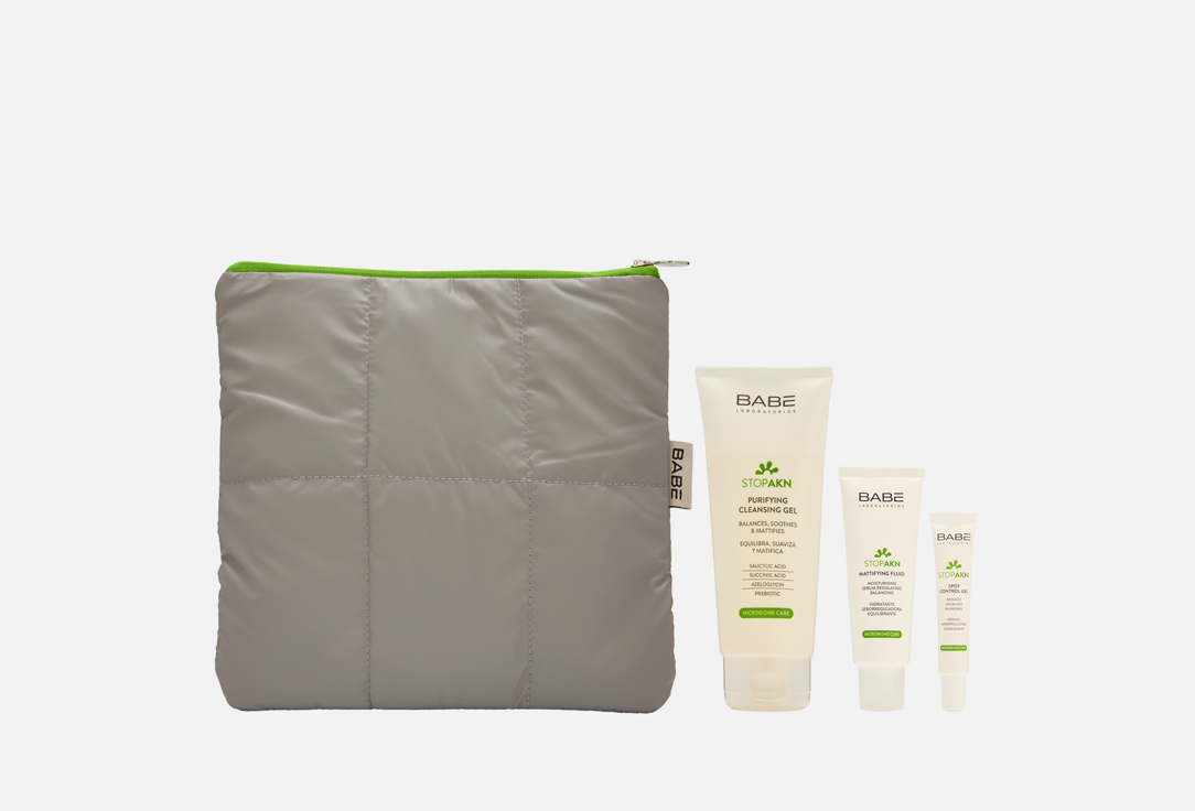 

Набор для ухода за кожей лица LABORATORIOS BABE, Stop akn 3 шт