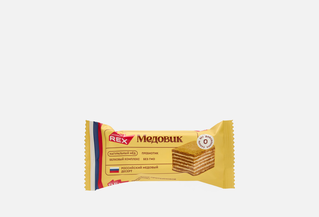 

протеиновое Пирожное PROTEINREX, МЕДОВИК 40 г
