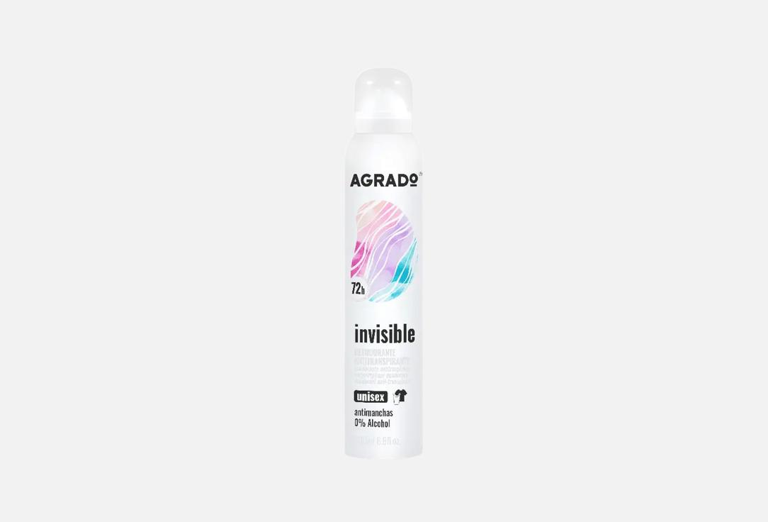 Изображение товара Аэрозольный дезодорант-антиперспирант AGRADO INVISIBLE 200 мл
