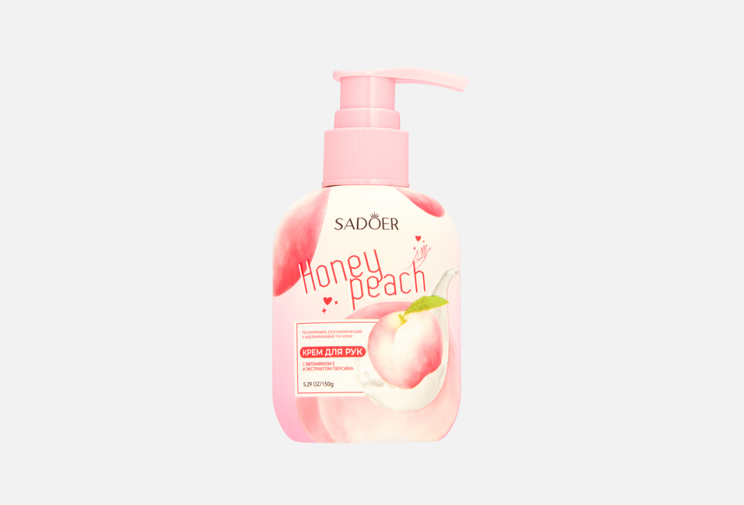 Изображение товара Крем для рук SADOER honey peach and vitamin E