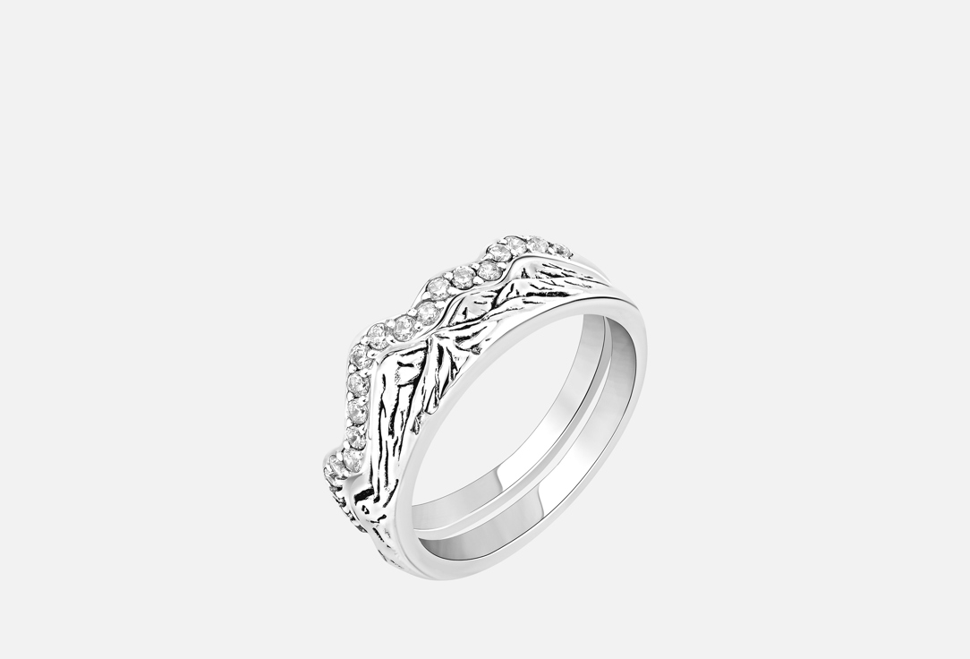 Изображение товара Кольцо серебряное SINAI Mountains duo