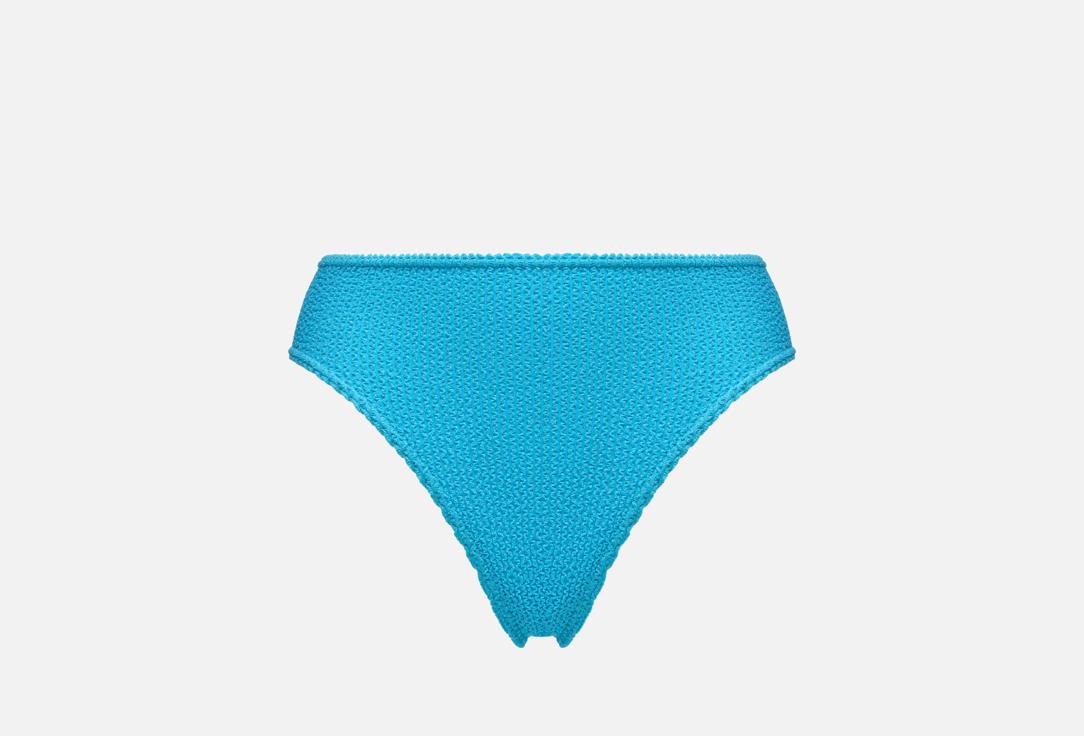 Изображение товара Купальные трусы-бразилиана с высокой посадкой Belle YOU Tropical морская волна