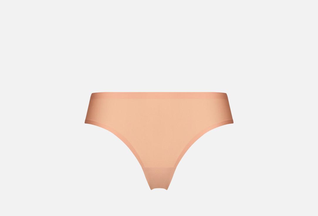 Изображение товара Трусы-бразилиана со средней посадкой Belle YOU Invisible персиковые