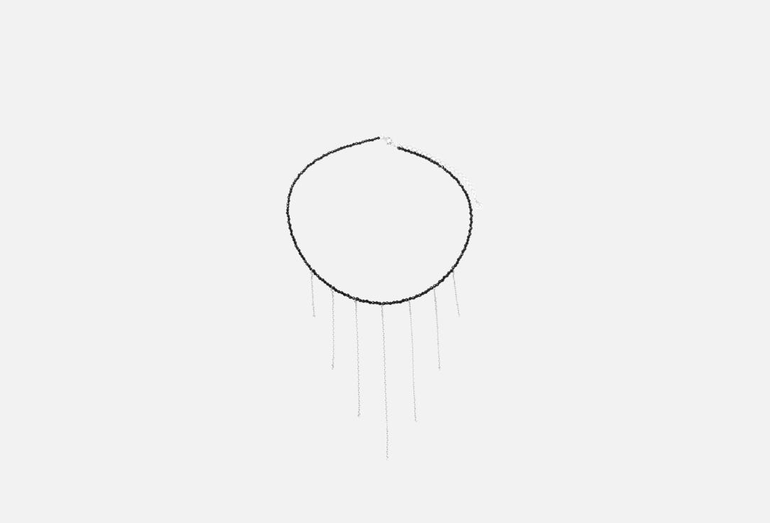 Изображение товара Чокер серебряный the Si шпинель с цепочками