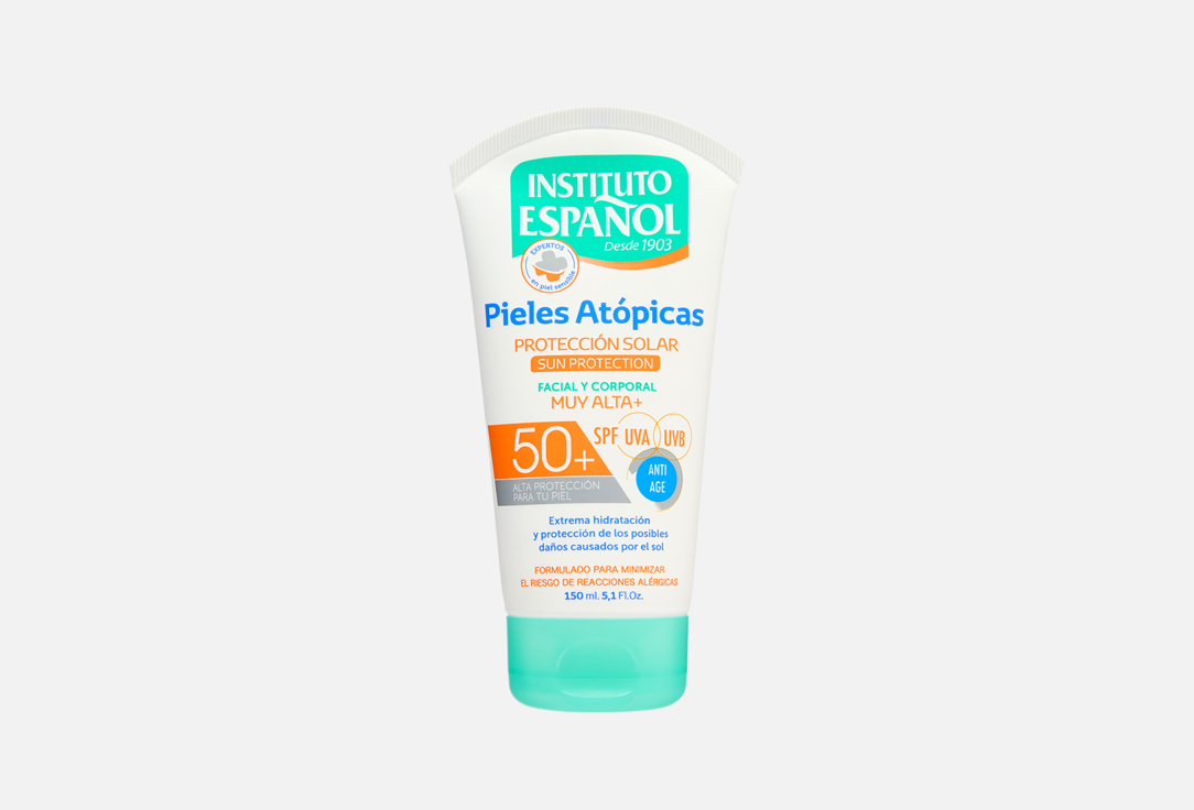 

Солнцезащитный крем для лица и тела SPF50+ INSTITUTO ESPANOL, Atopic Skin 150 мл