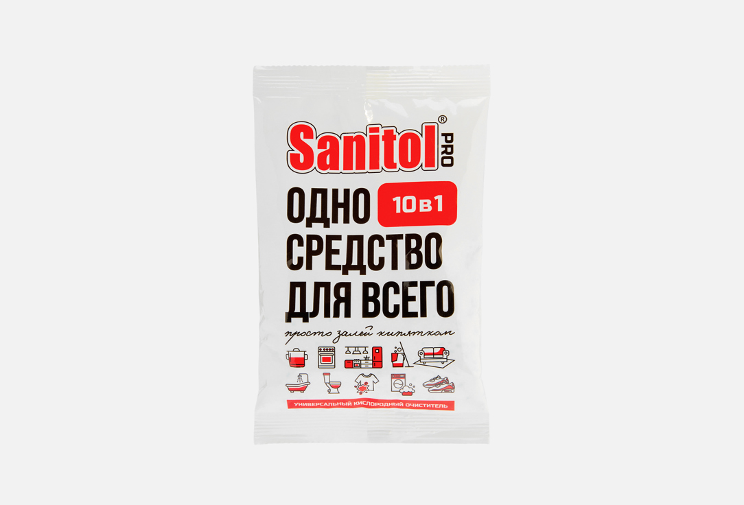 Изображение товара Универсальный кислородный очиститель Sanitol PRO 100 г универсальное моющее средство