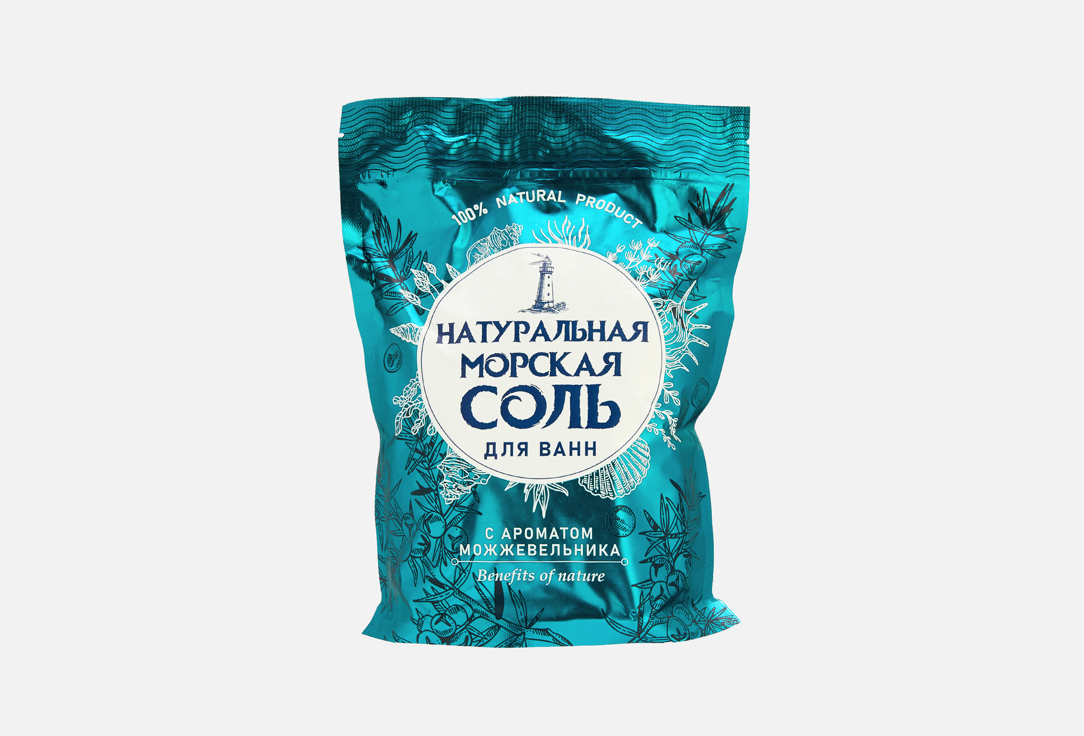 

Морская соль для ванн GREENFIELD, Natural Juniper 1100 г