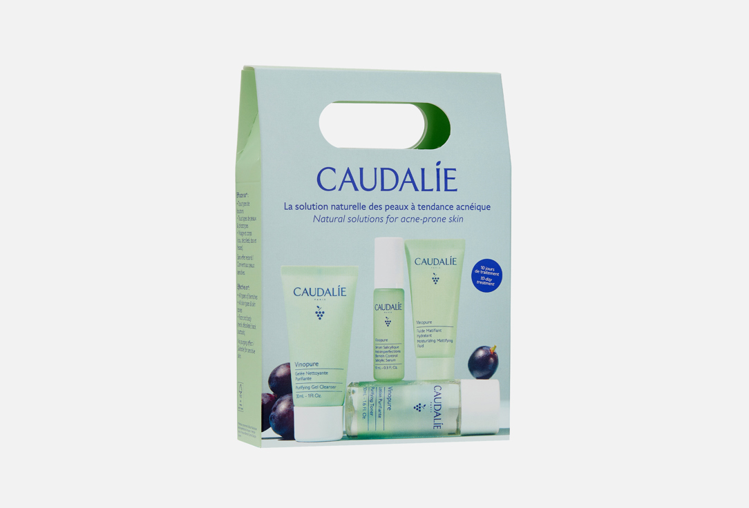 Изображение товара Набор миниатюр для жирной и проблемной кожи лица Caudalie Vinopure