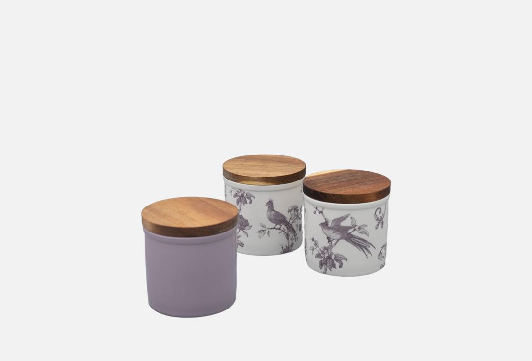 Изображение товара Набор банок Императорский фарфоровый завод Monplaisir Voilet