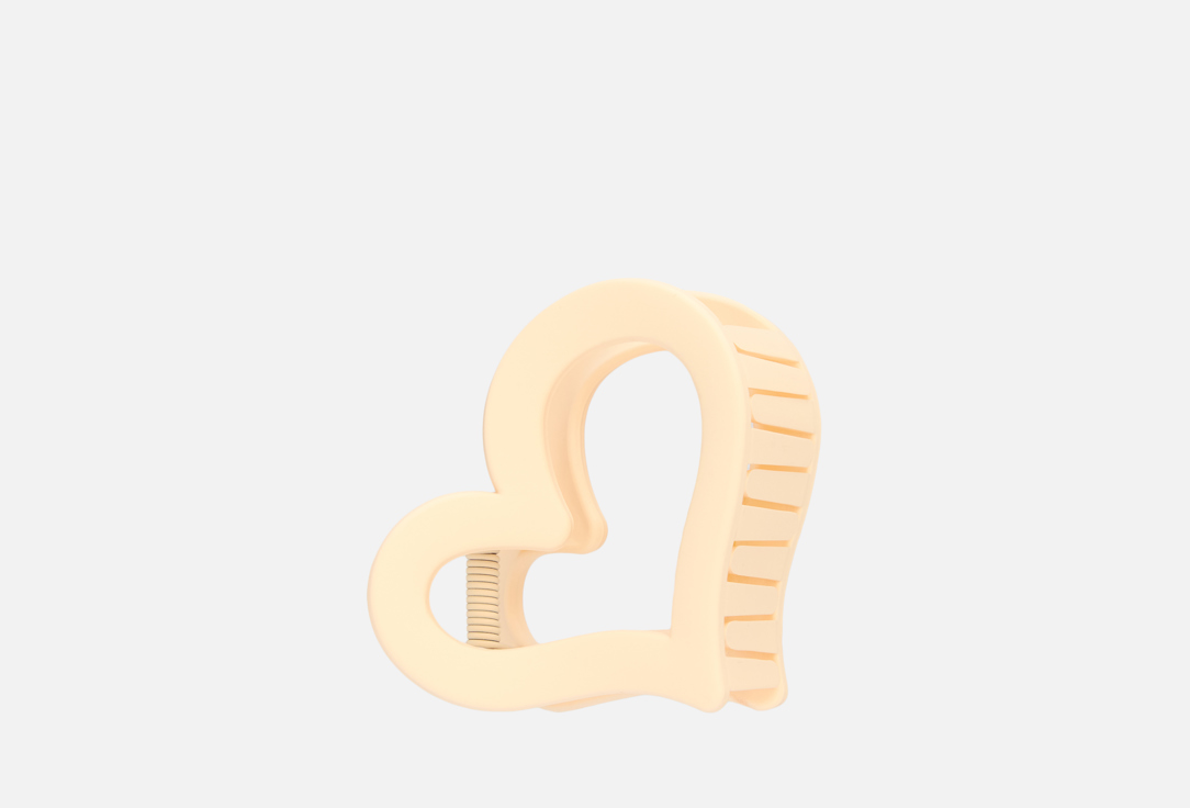 Изображение товара Крепкая заколка-краб для волос KosmoShtuchki кремовая универсальная