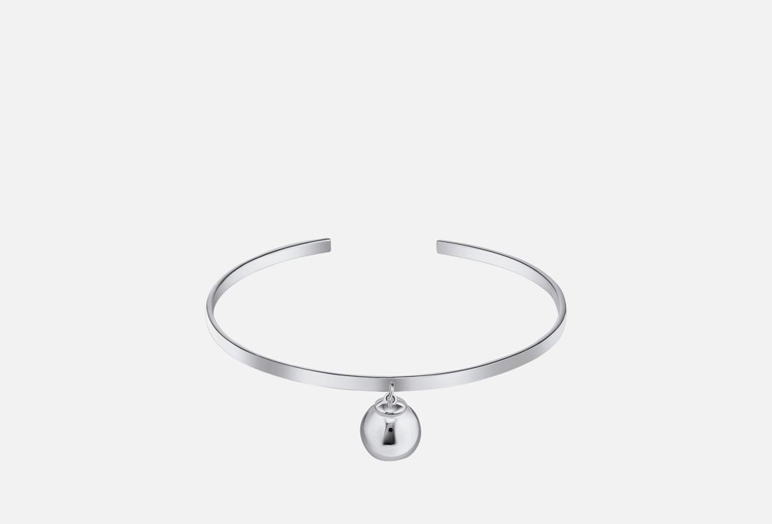 Изображение товара Браслет серебряный ЕжеВика Подвижный шарик